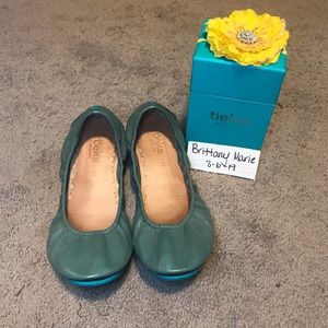 Tieks Pacific Green size 11